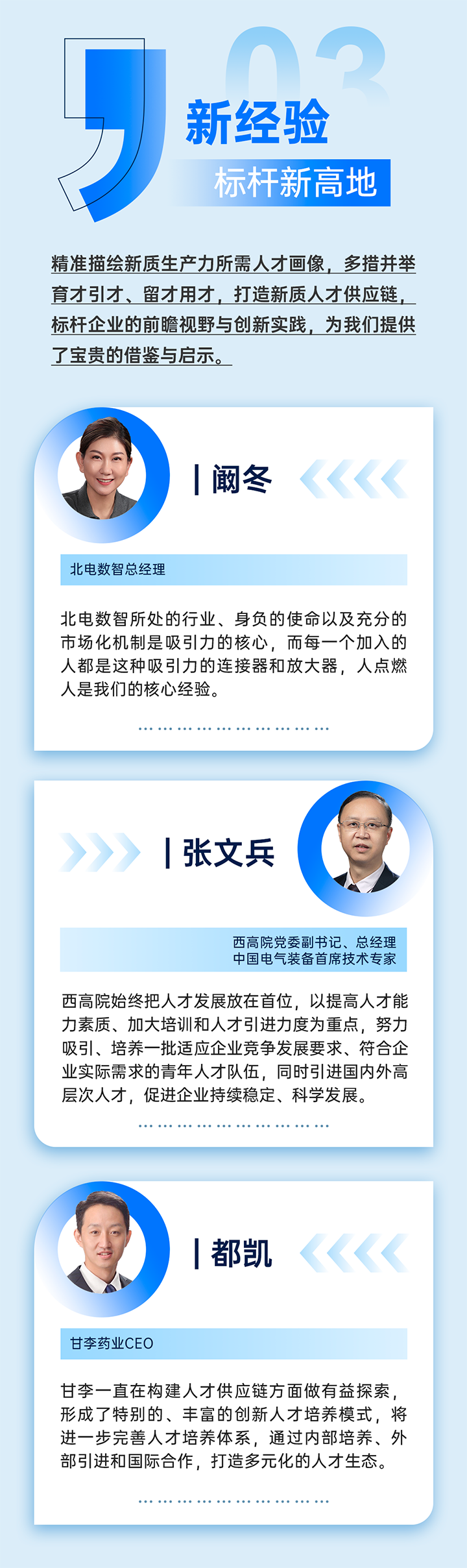 作为新质生产力领域代表的央国企、科研院所、标杆民营企业及人力资源服务业如何加快构建新质生产力人才供应链